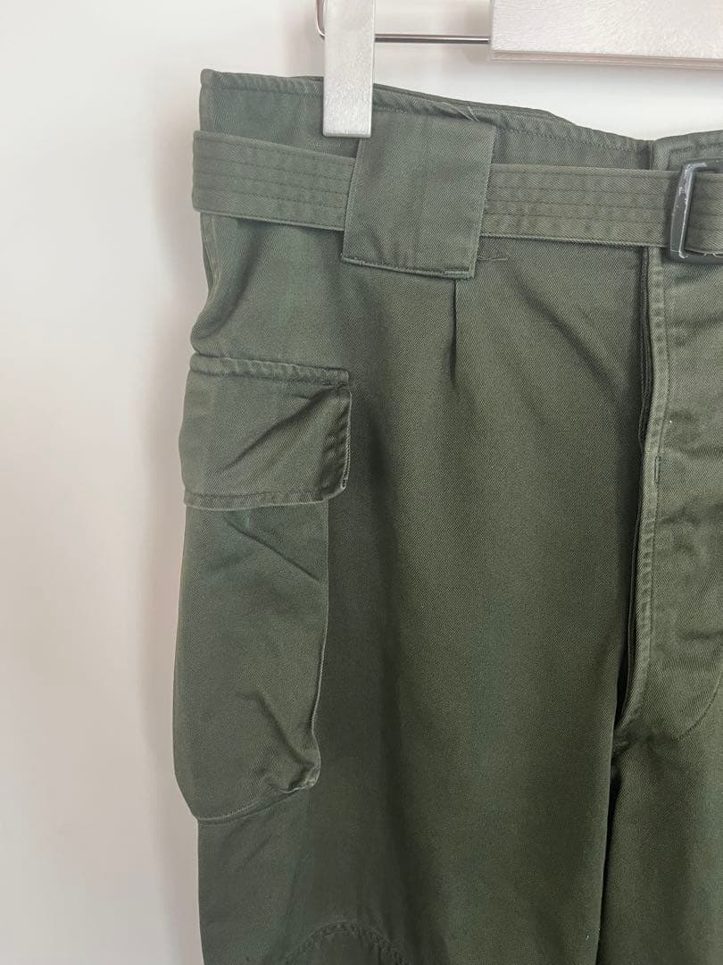 【レア】軍物　本物　ミリタリー　軍パン　カーゴパンツ　1994年製　防衛庁
