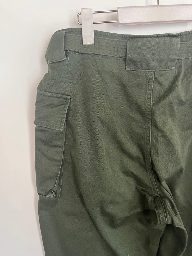 【レア】軍物　本物　ミリタリー　軍パン　カーゴパンツ　1994年製　防衛庁