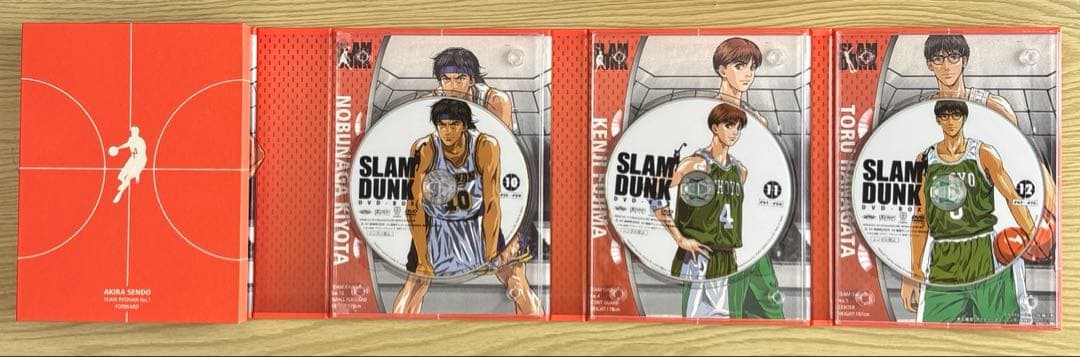 SLAM DUNK DVD-BOX〈初回生産限定・18枚組・桜木花道「10」仕…