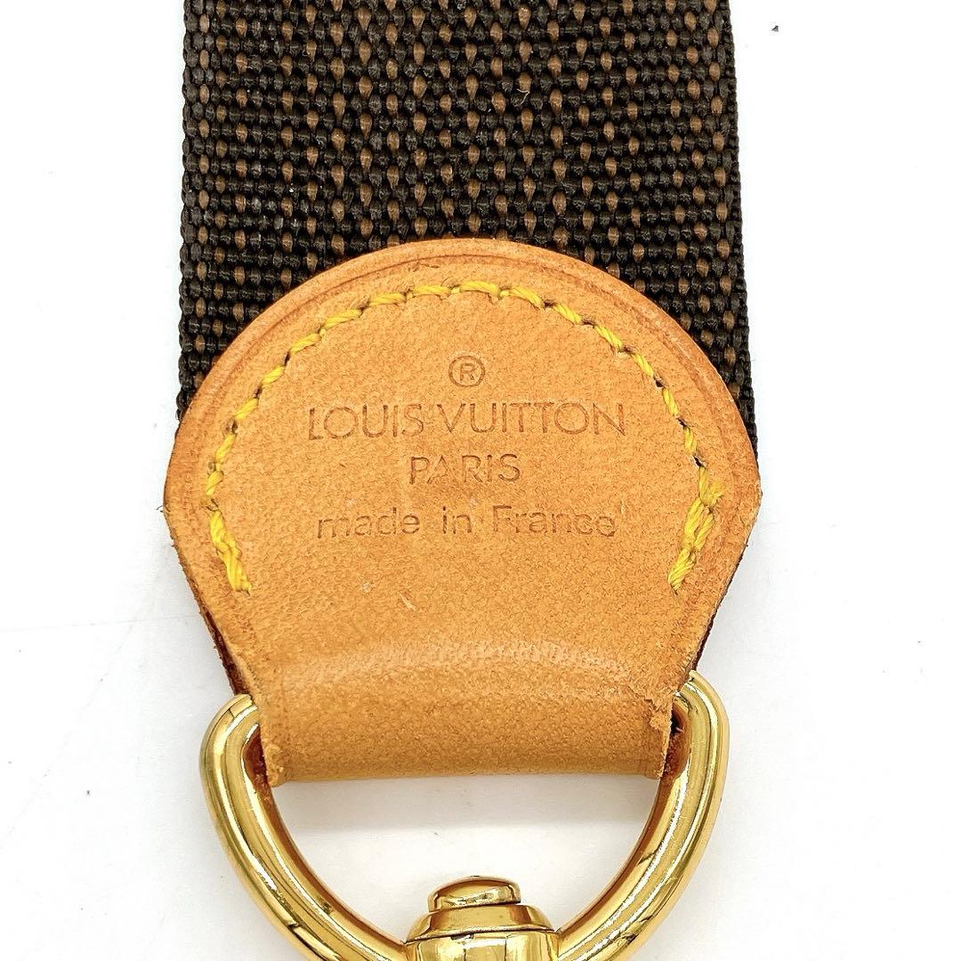 ロゴ入り【LOUIS VUITTON】ショルダーストラップ　ナイロン