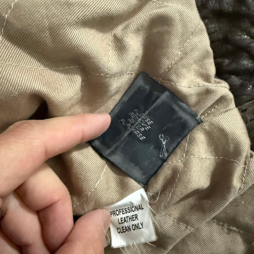 CHAPS POLO Ralph Lauren 90's カウレザージャケット