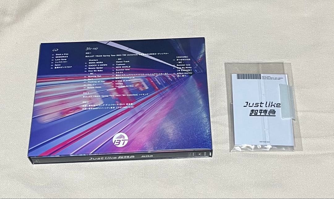 Just like 超特急 初回限定盤 cd+blu-ray