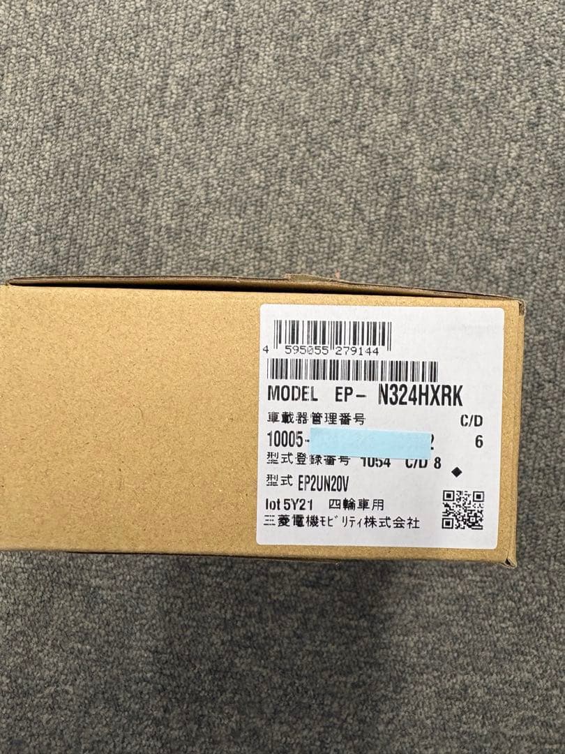 新品　ETC車載器　三菱電機　EP-N324HXRK