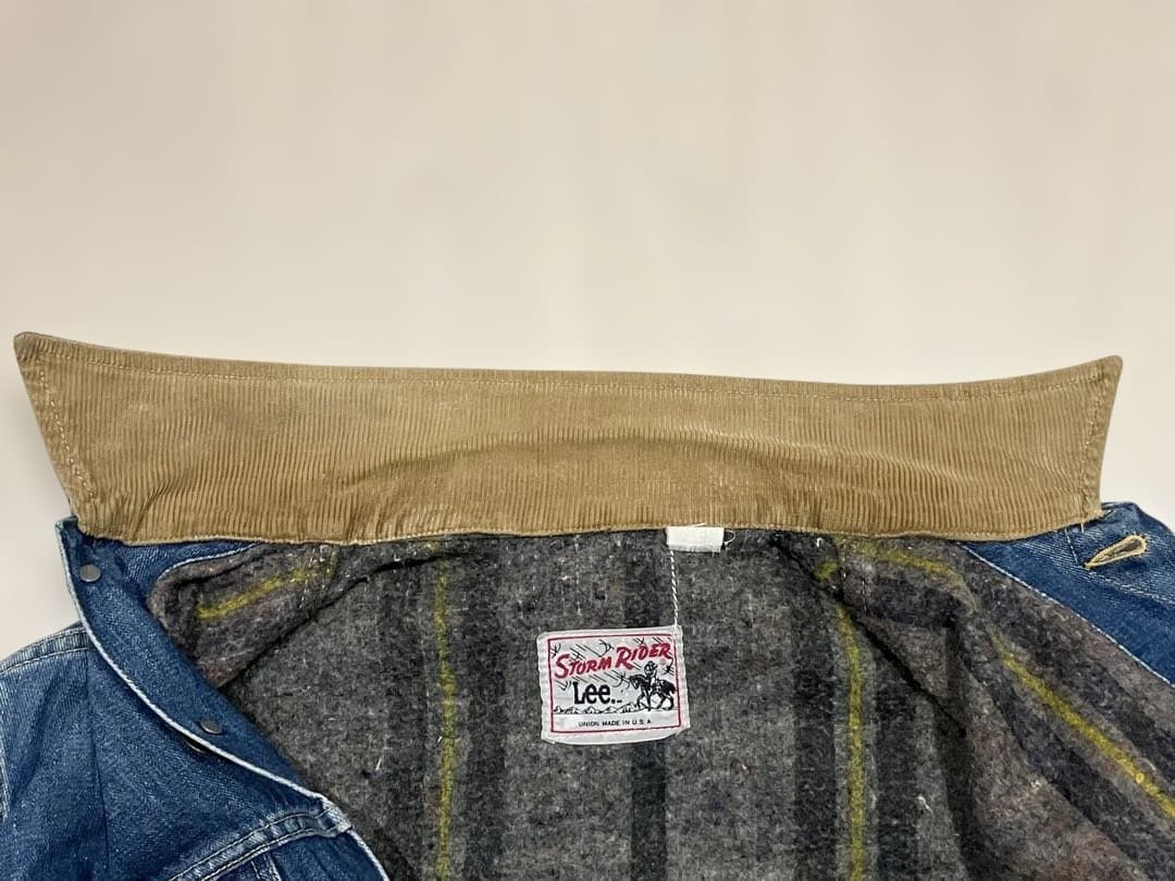 Lee ストームライダー　70s 縦縞　超美品　40相当
