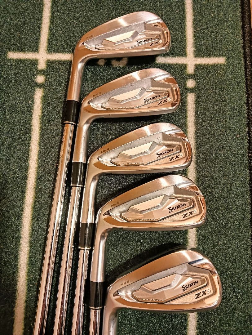 【レフティ】スリクソン ZX5 MK2 アイアン 5本セット　6.7.8.9.P
