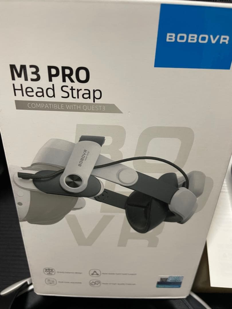 BOBOVR M3 Pro バッテリーパックストラップ※ Quest3