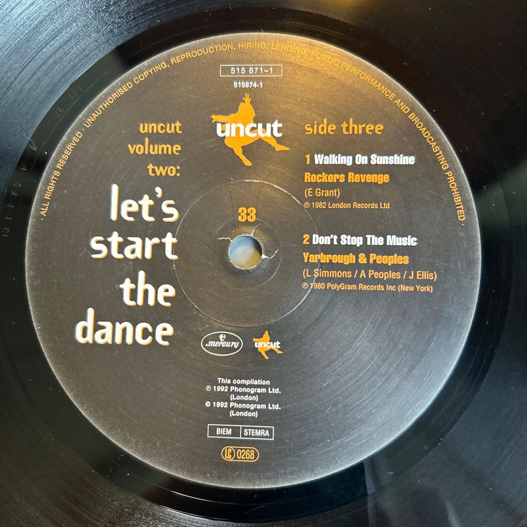 洋楽 Uncut Volume Two: Let's Start The Dance