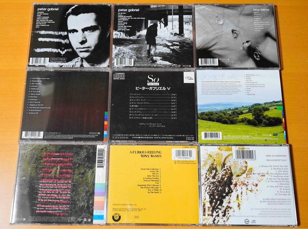 希少Genesis ソロ CD まとめ