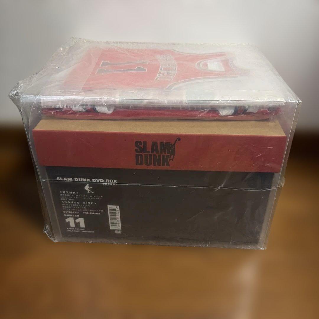 SLAM DUNK DVD-BOX 初回限定 流川楓11番ユニフォーム付き