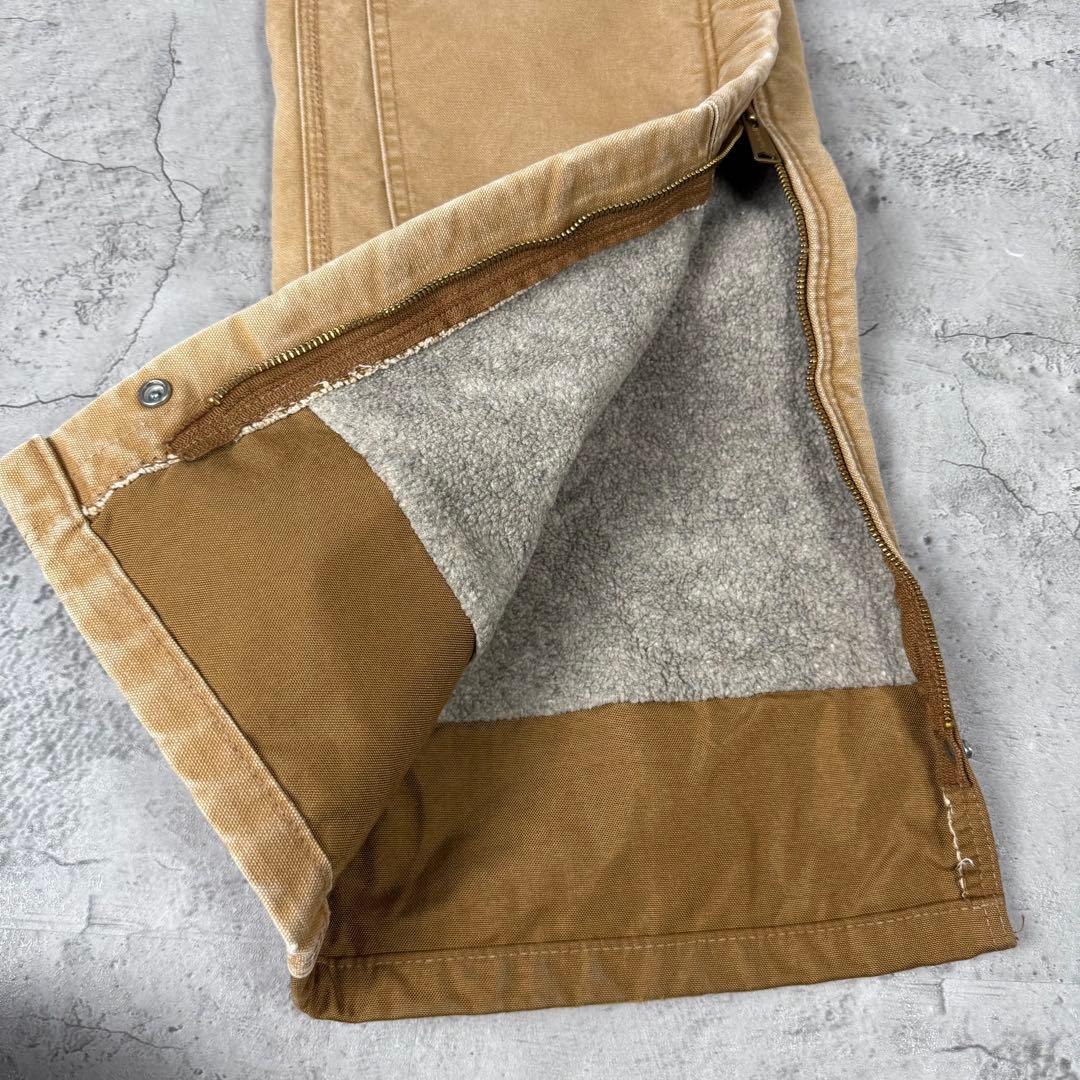 00's carharrt カーハート USA製 ダック生地　ダブルニーパンツ