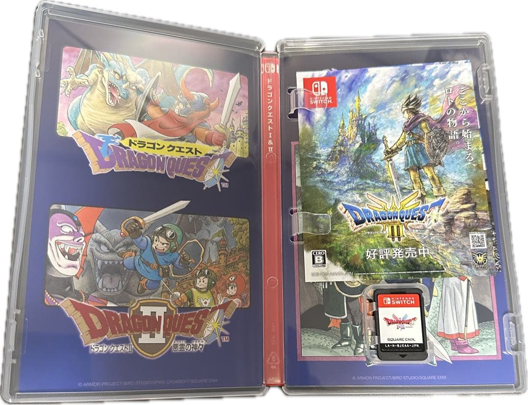 【Switch版】ドラゴンクエスト1&2 美品