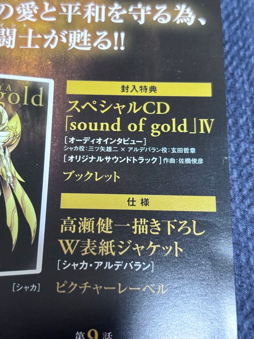 聖闘士星矢 黄金魂 DVD全巻セット おまけ2冊