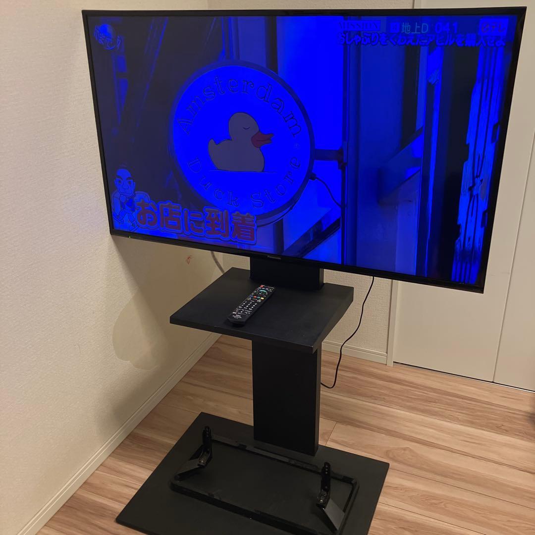 【現品限り】　テレビスタンド台 追加棚付き　EQUALS？