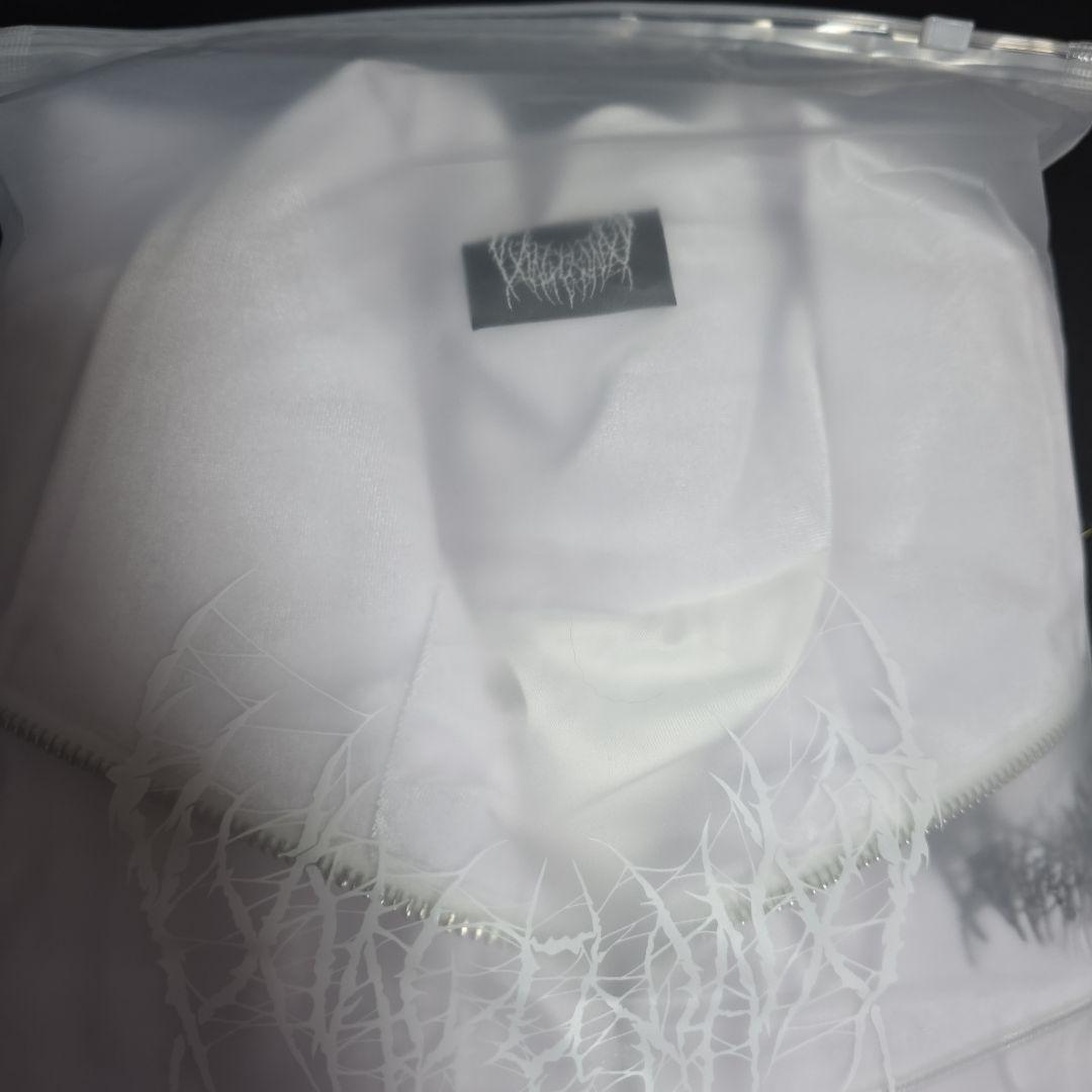 YB Velour Jacket White YXNGBRATZ Sサイズ