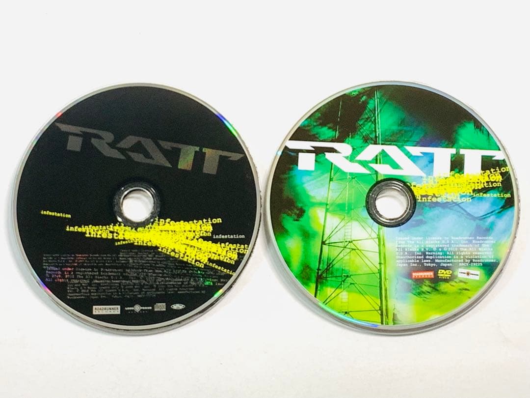 廃盤レア☆RATT ラット/インフェステイション～スペシャル・エディション 帯付