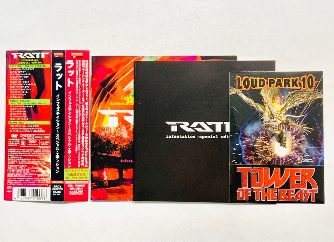 廃盤レア☆RATT ラット/インフェステイション～スペシャル・エディション 帯付