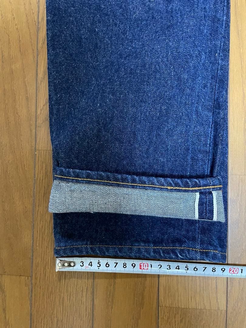 LEVI’S 501 USA製110周年モデル／555バレンシア／濃紺／w28
