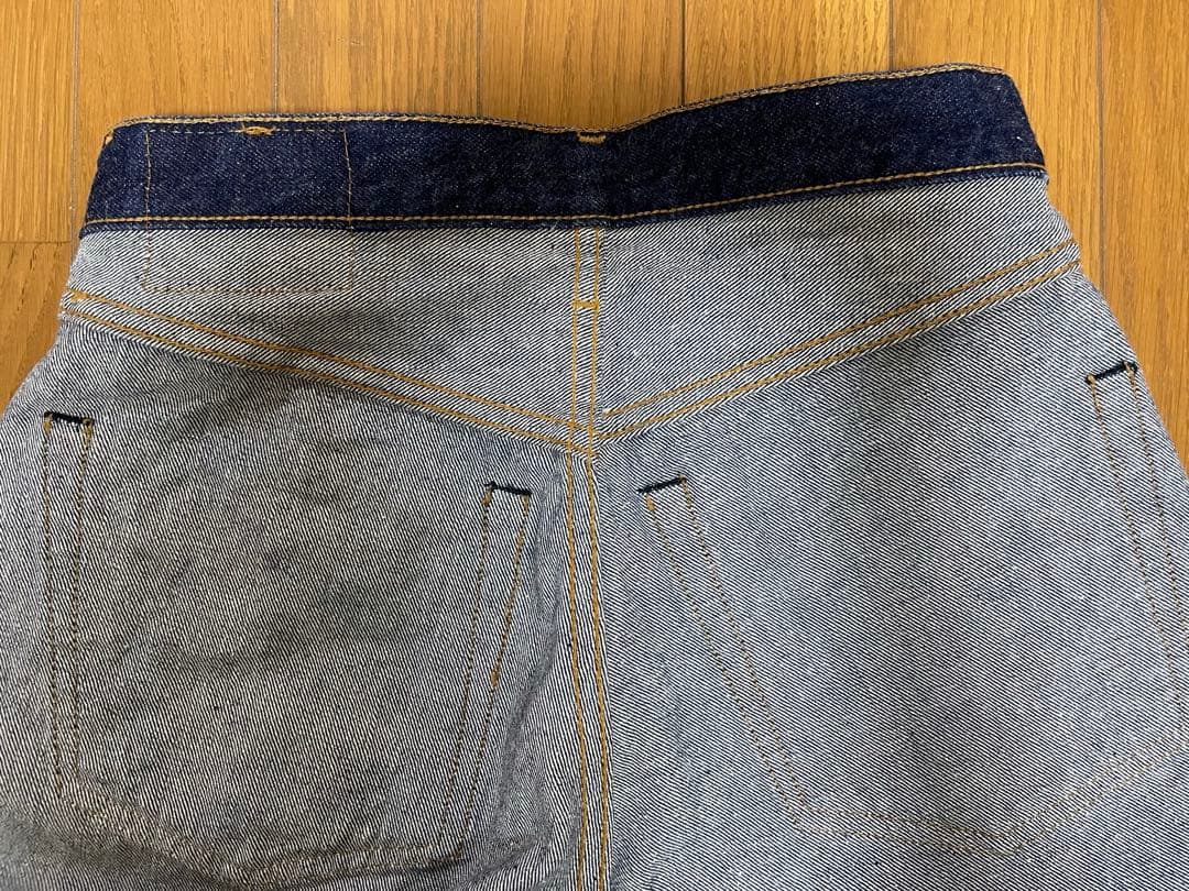 LEVI’S 501 USA製110周年モデル／555バレンシア／濃紺／w28