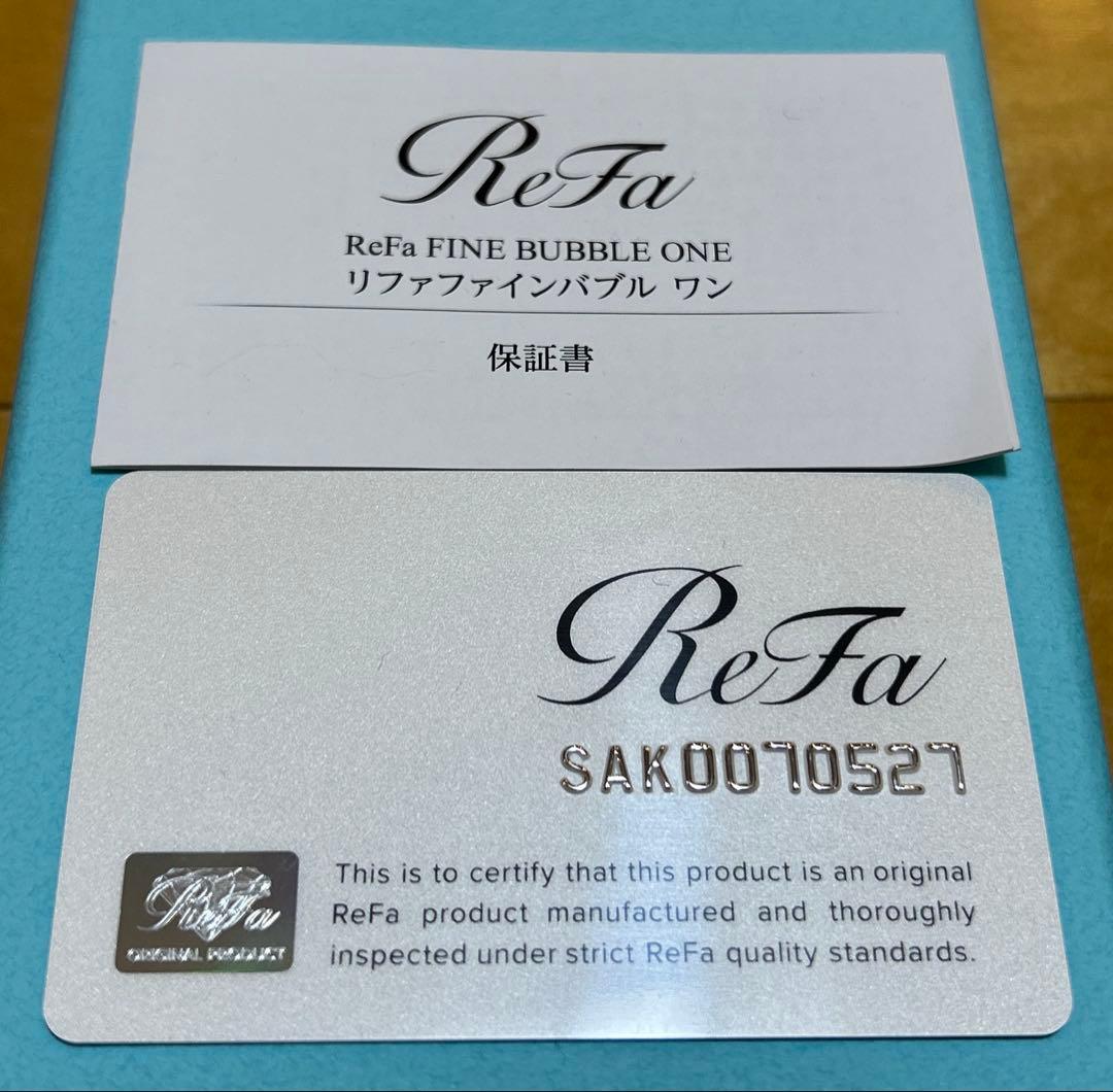 ✨週末sale ReFaリファファインバブルワンRS-AK00A シャワーヘッド