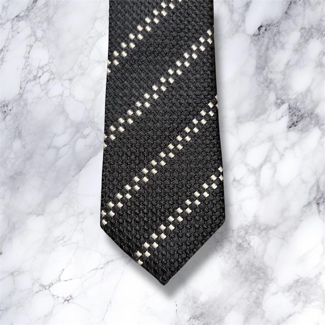 GIVENCHY ストライプ ネクタイ ブラック