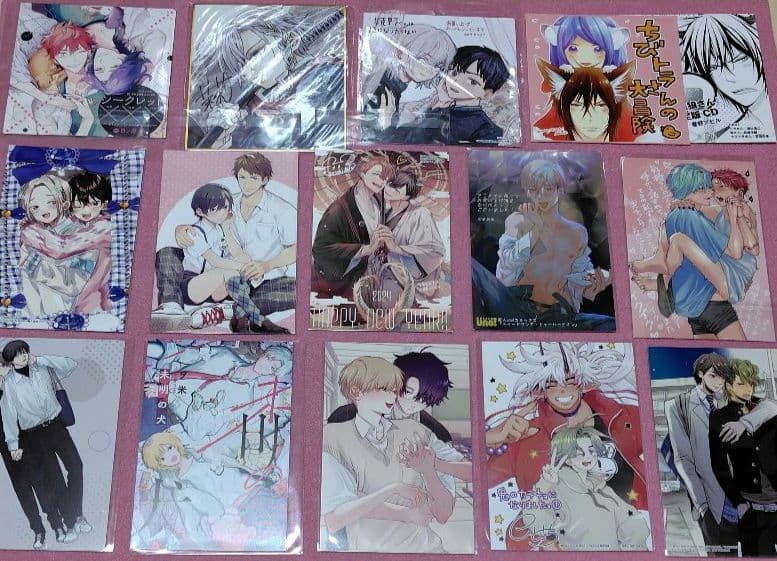 【バラ売り可能️⭕️】商業BL 限定特典 イラストカード リーフレット乙嫁語り