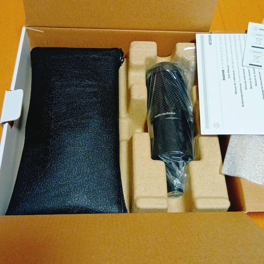 audio-technica AT2035 コンデンサーマイク新品未使用