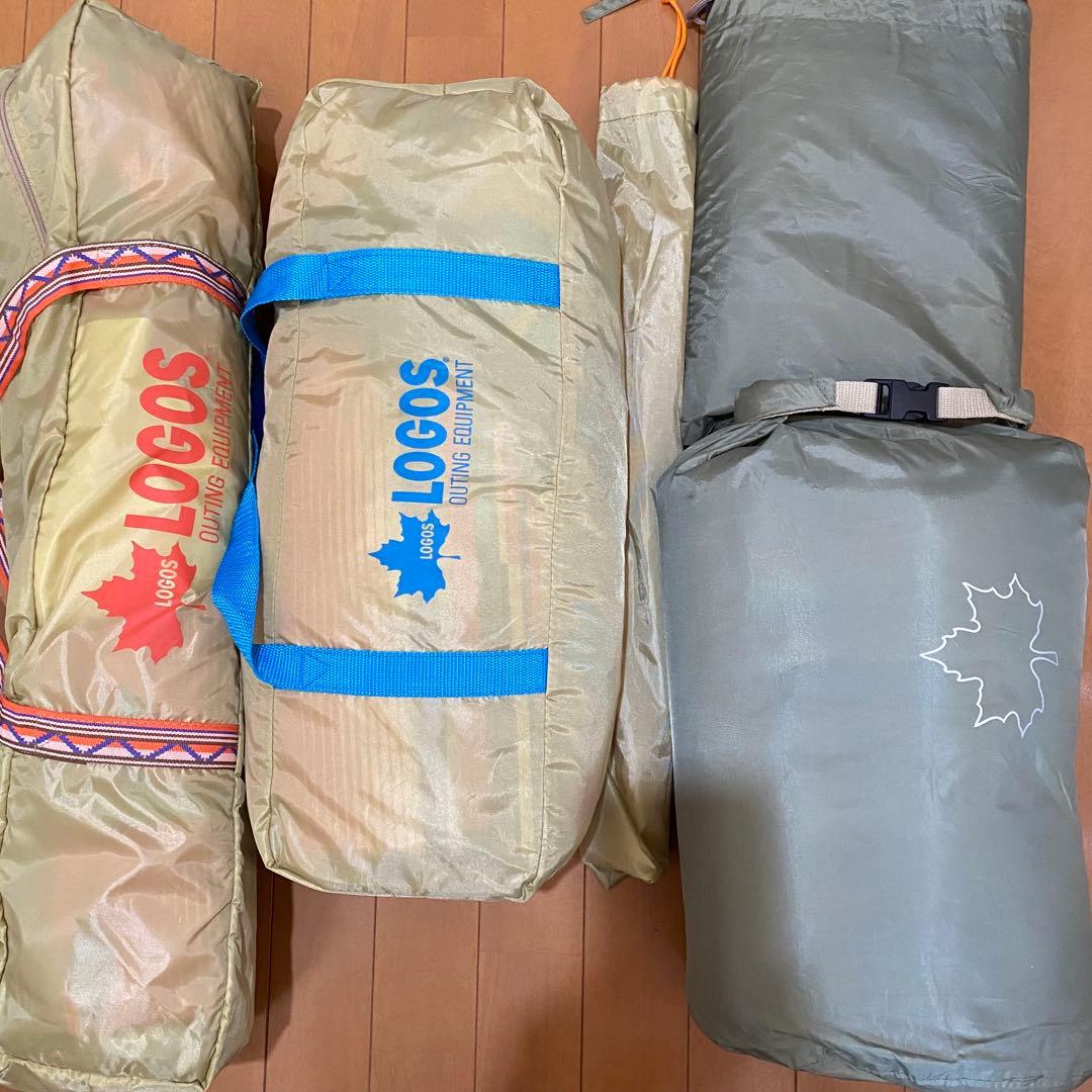 ロゴス ナホバ Tepee300 テント+タープ+マット+シートセット