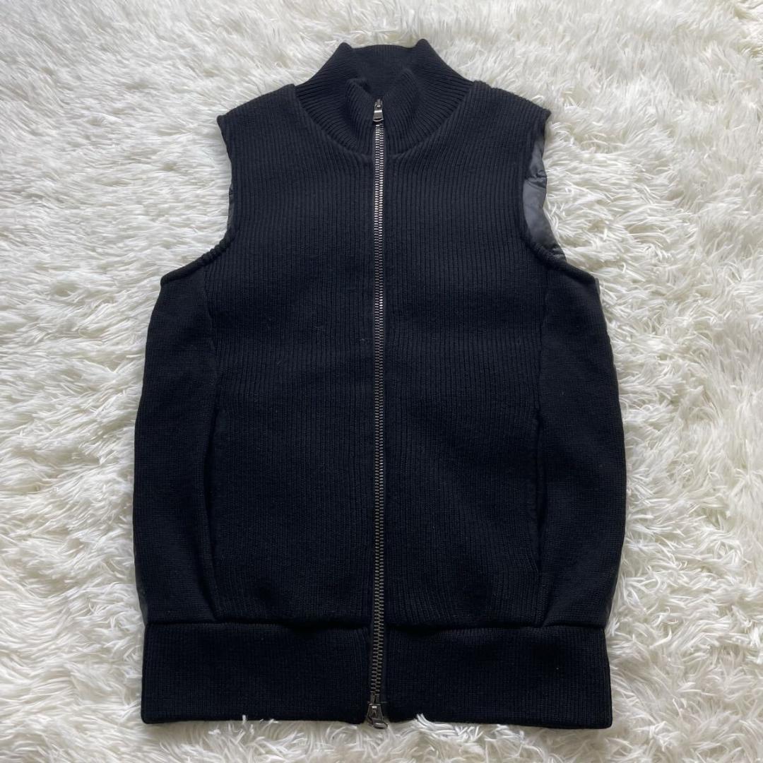 ライオン丸極美品　ニット切替 ジュンハシモト junhashimoto