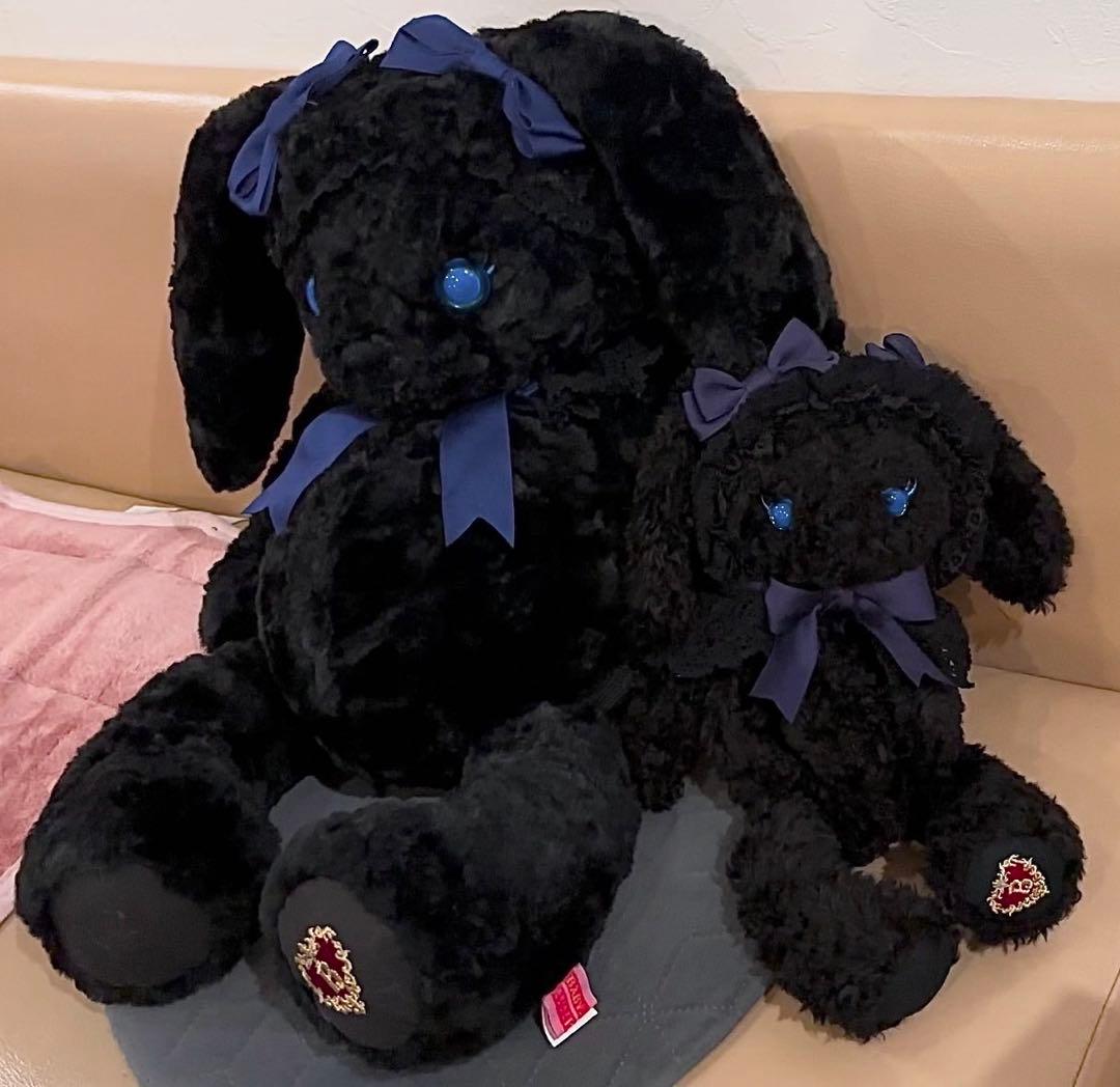 うさくみゃ　ポシェット　黒紺