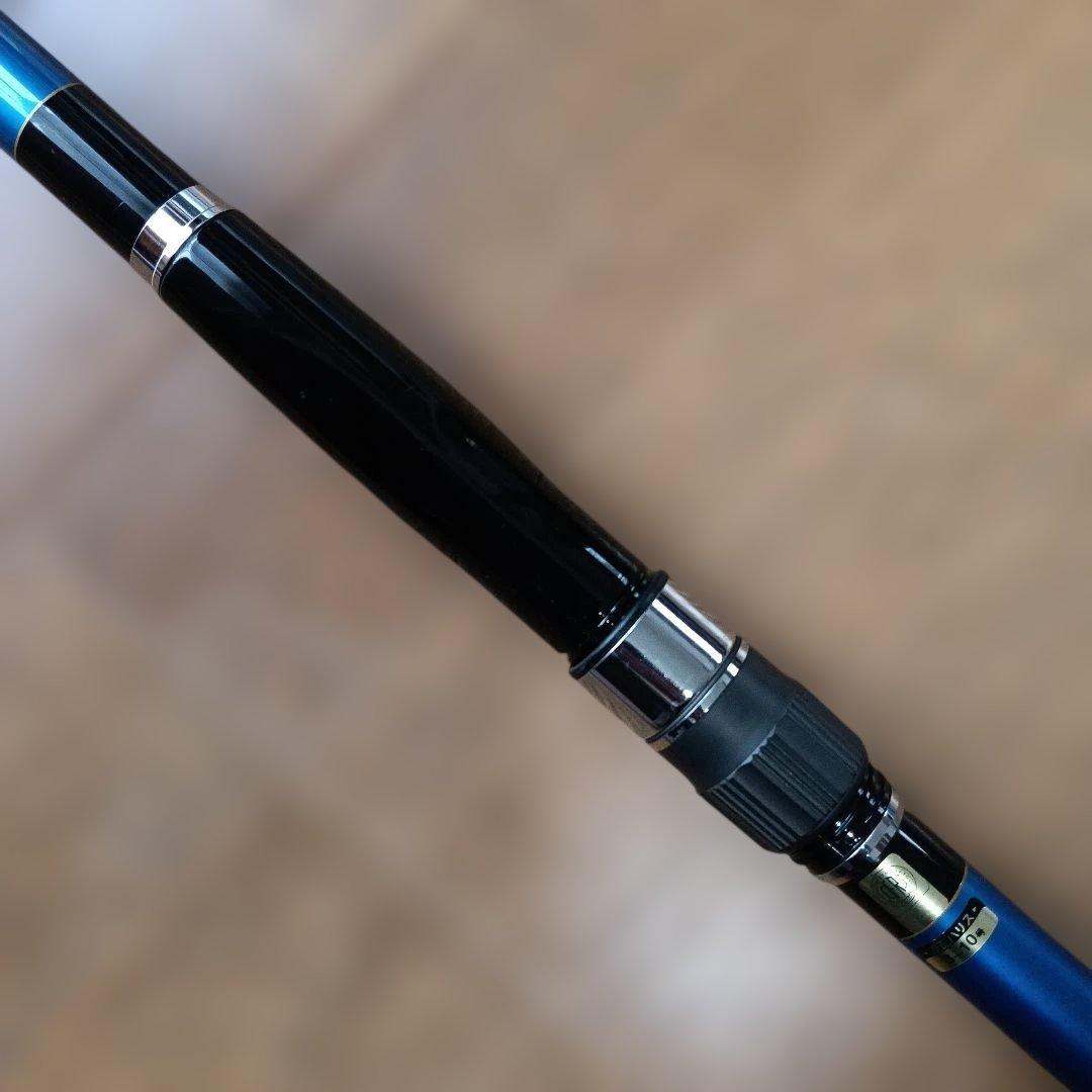 がまかつ　海上釣堀ロッド　リアルスペック　H400　超美品　カセ　イカダ　磯　等