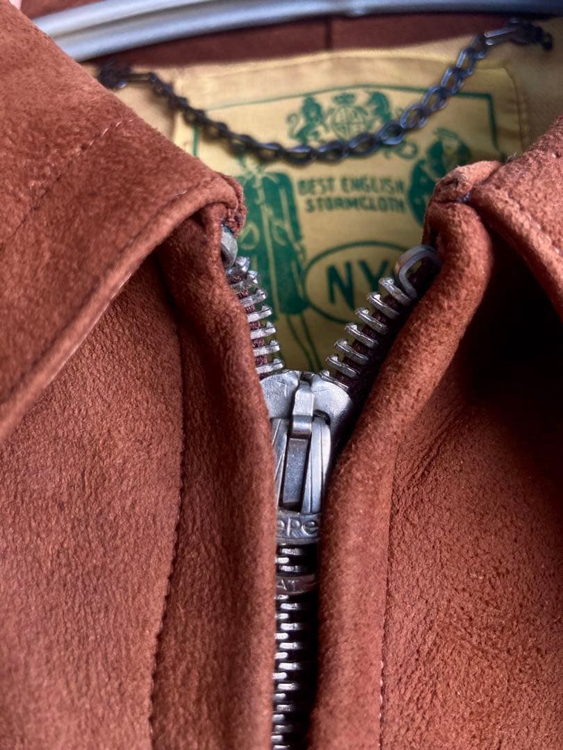 ジャケット・アウター 40s Vintage Suede Leather Sports JKT