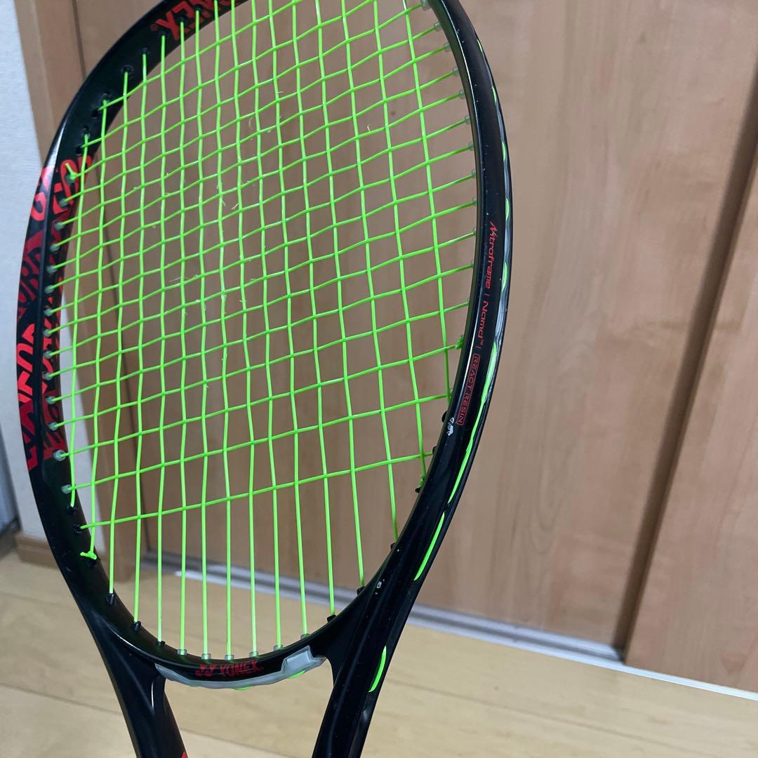 超お買い得‼️ ジオブレイク　80V ソフトテニスラケットUL1 白グリ付き