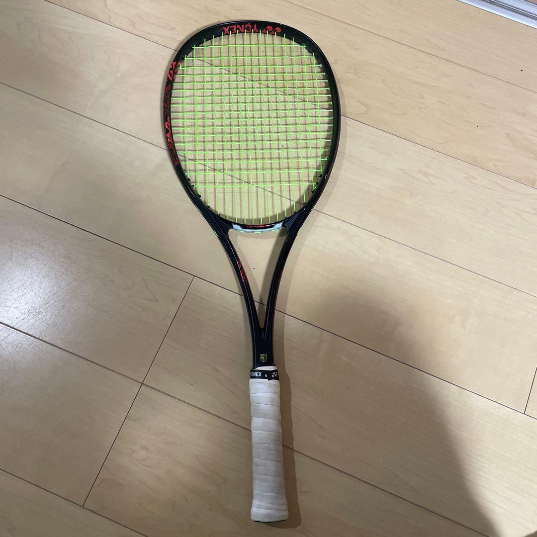 超お買い得‼️ ジオブレイク　80V ソフトテニスラケットUL1 白グリ付き