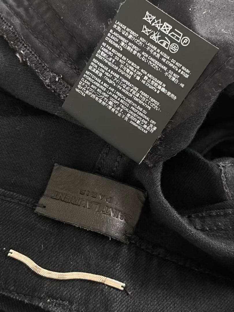 極美品　サンローラン デニムパンツD02 M/SK-LW 30