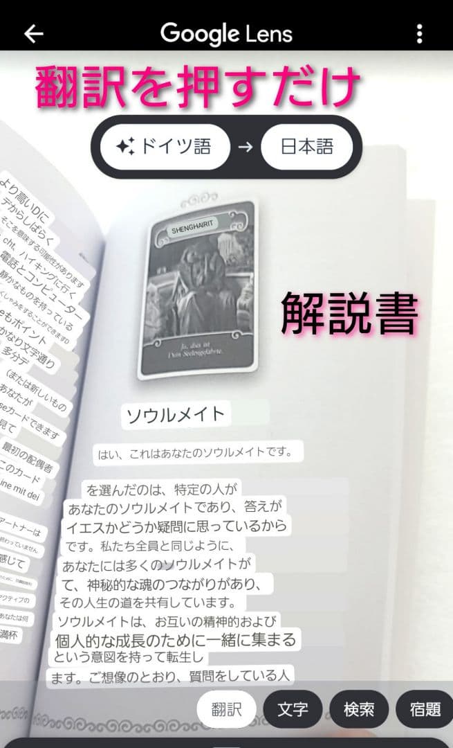 子供のためのケルビムエンジェルカード フランス版 正規品 ドリーン バーチュー