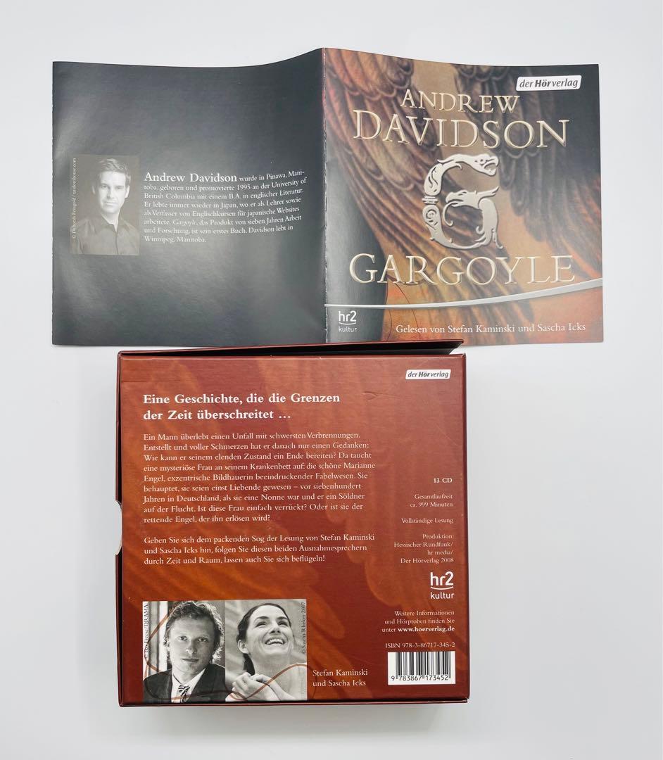 朗読CD （ドイツ語）THE GARGOYLE ガーゴイル」A・デイビッドソン