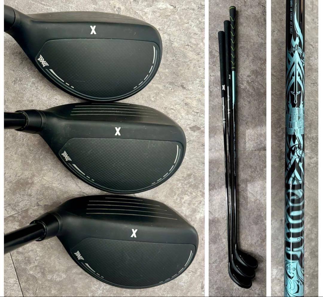 3本組｜PXG 0311XF GEN6 U3/19°,U5/25°,U6/28°