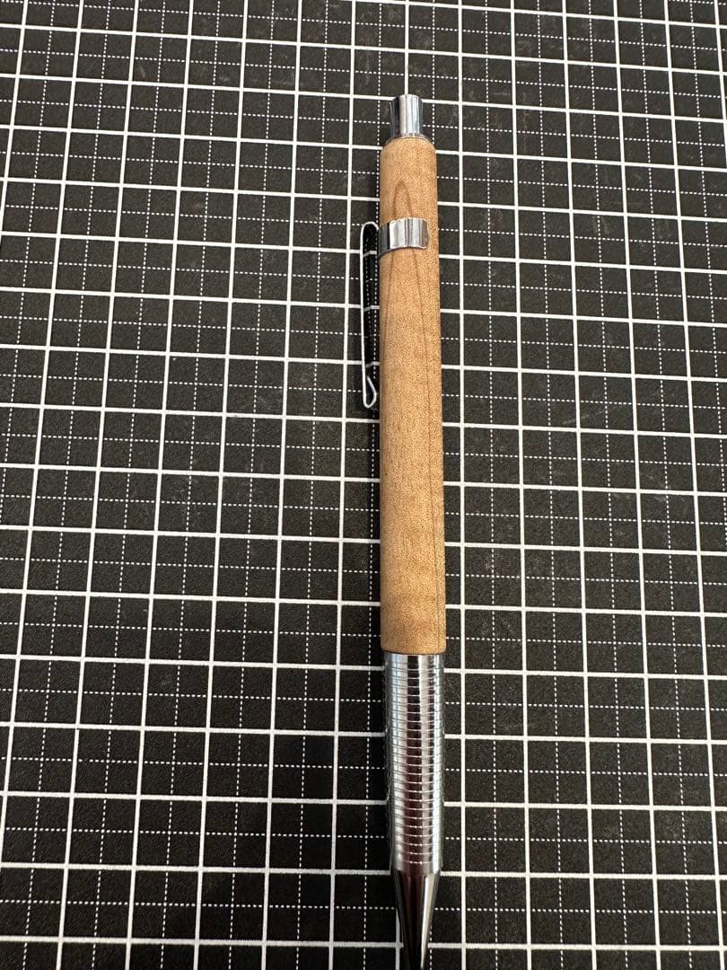 クラフトエー craft A mp201 楓杢 0.5 木軸ペン 製図用 完品