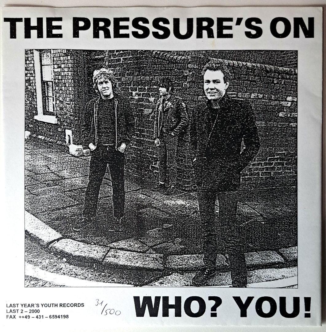 Rudi　The Pressure's On　限定盤　レコード　EP