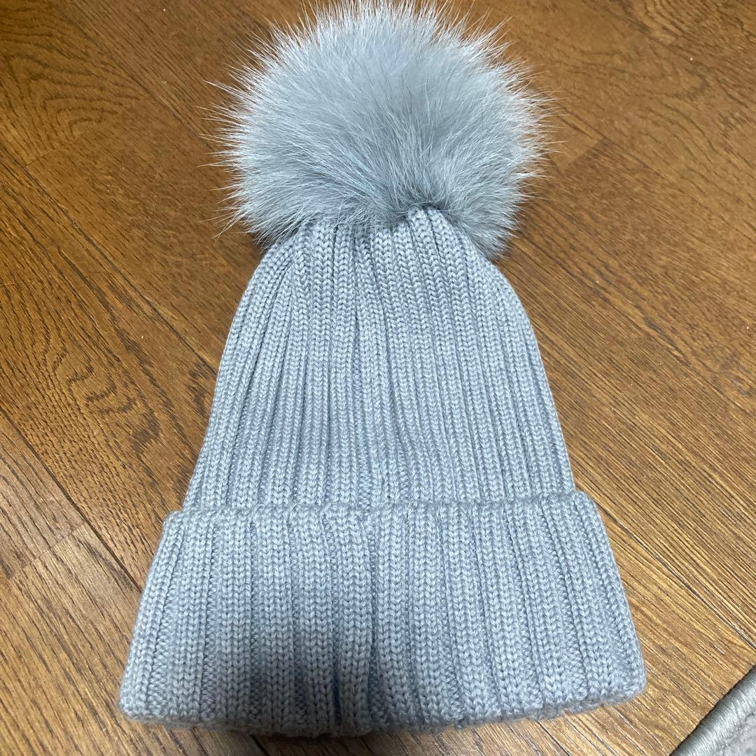 モンクレール MONCLER ニット帽 ニットウール レディース