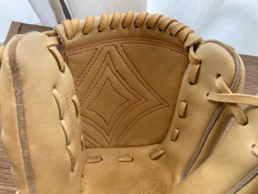 Rawlings 硬式グローブ ベージュ 袋&グラブハンマー付き