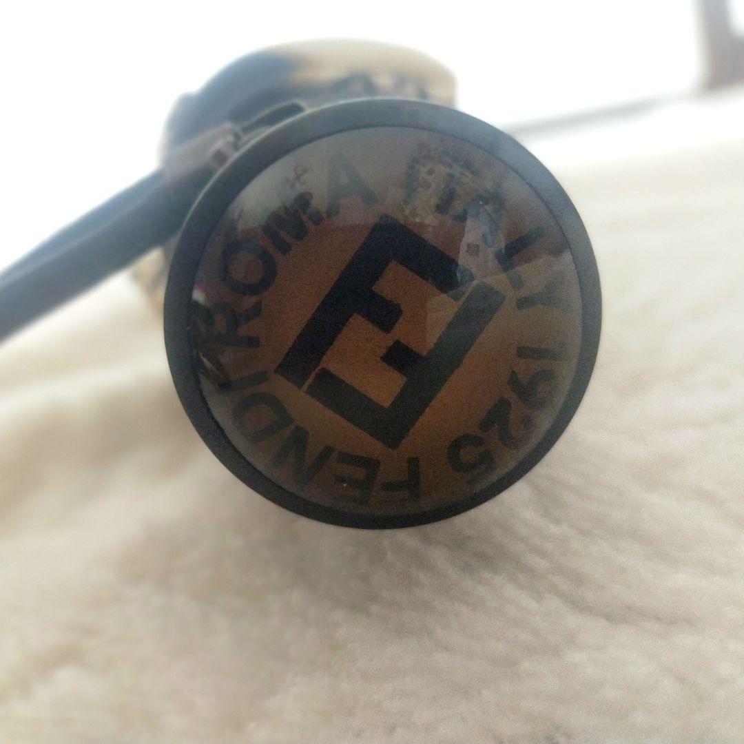 [希少品！]　FENDI　フェンディ折りたたみ傘　黒　ブラック