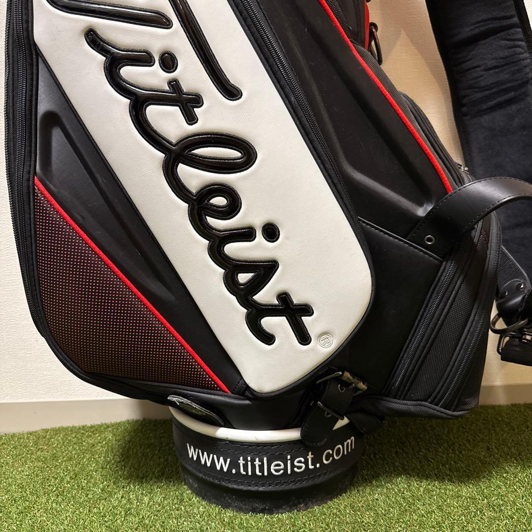Titleist タイトリスト ツアーモデル キャディバッグ 3点式 9.5型
