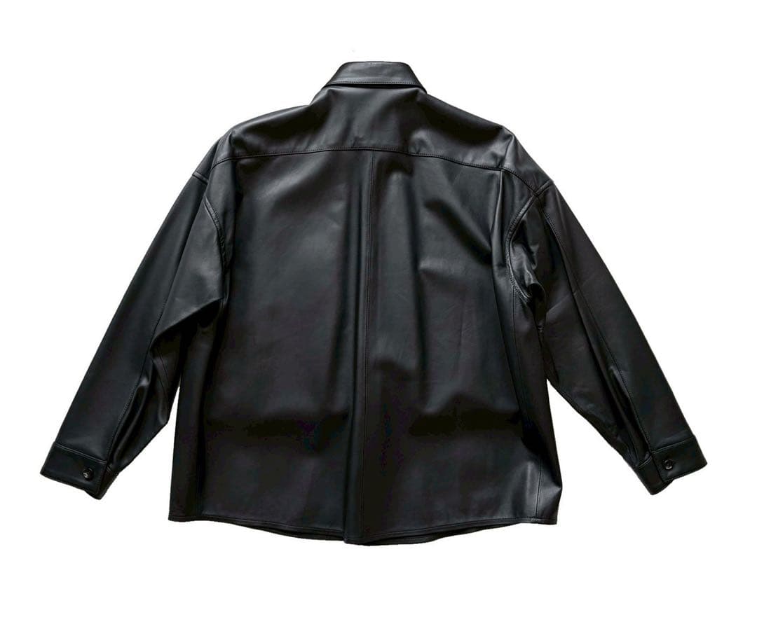 シ*ム様 【新品未使用】MARNI 羊革レザージャケット 44 イタリア製 BL