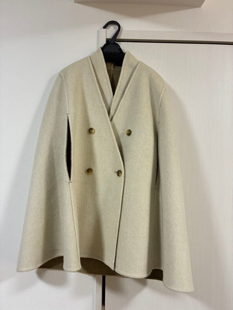 【最終価格】laubeblanc Dual Face Cape Coat