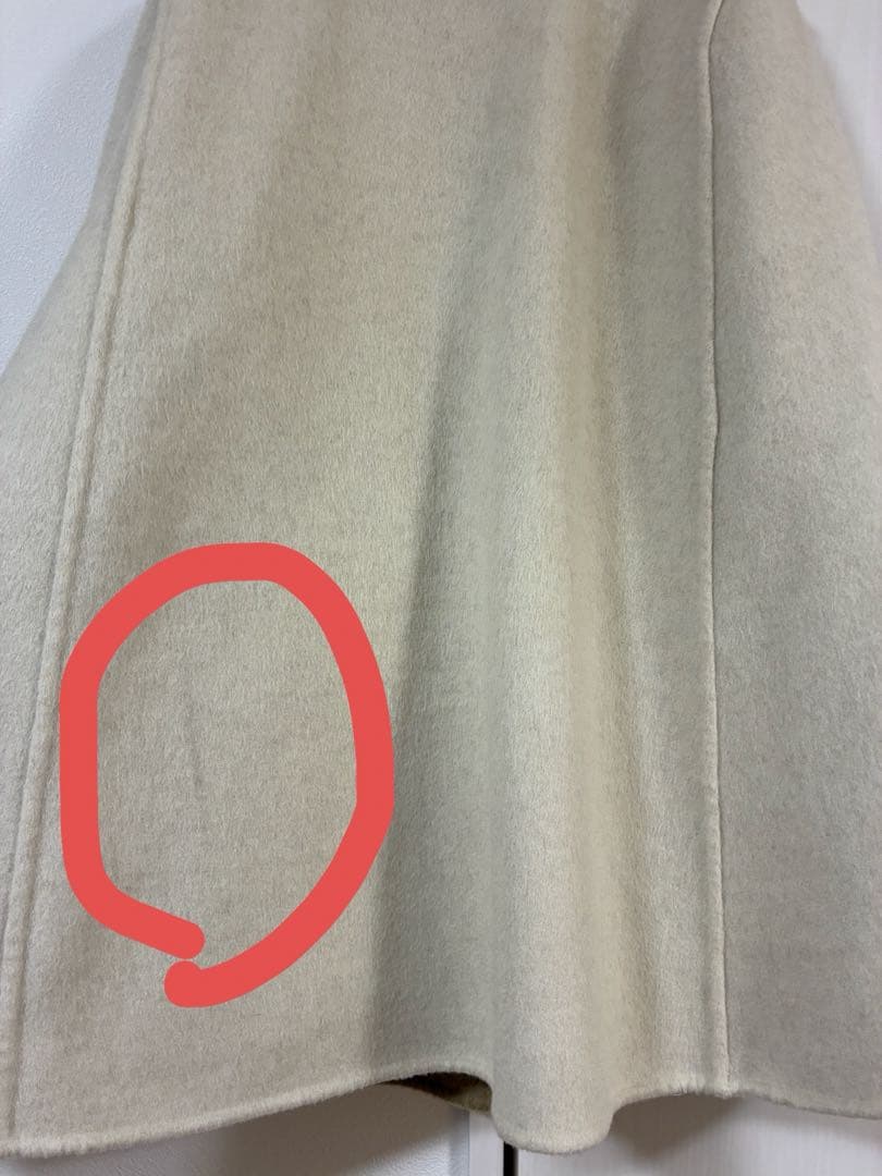 【最終価格】laubeblanc Dual Face Cape Coat