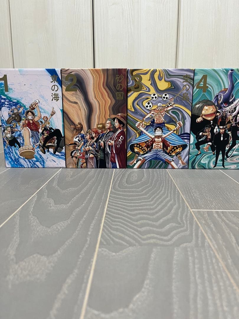 ワンピース 漫画 BOX 1～4箱 極美品 新品 1巻～45巻