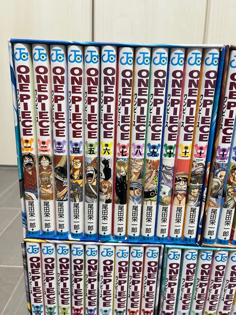 ワンピース 漫画 BOX 1～4箱 極美品 新品 1巻～45巻