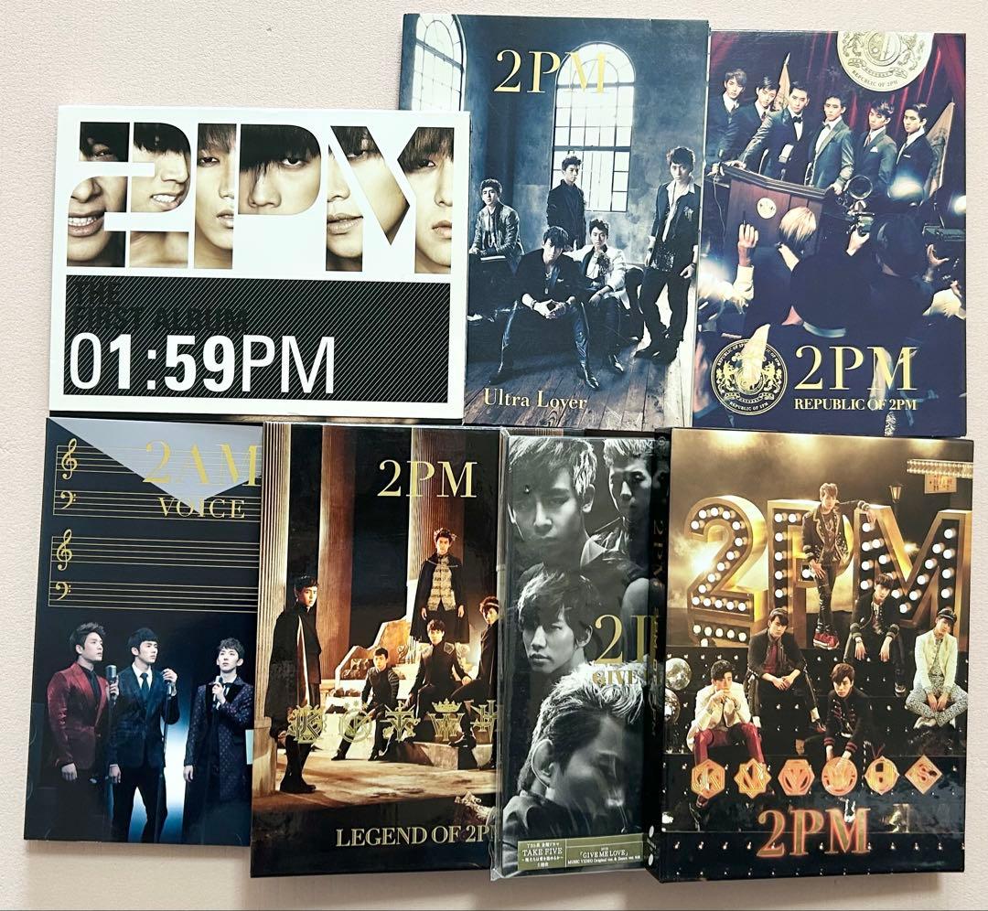 【希少】2PM CD アルバム 7枚セット　まとめ売り　DVD 2010〜