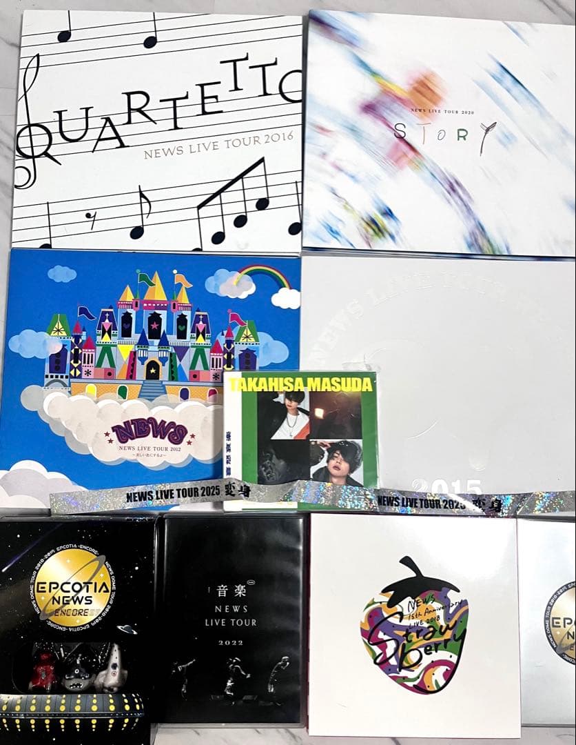NEWSグッズ一式(DVD.CD.ペンライト)